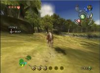 une photo d'Ã©cran de The Legend of Zelda - Twilight Princess sur Nintendo Gamecube